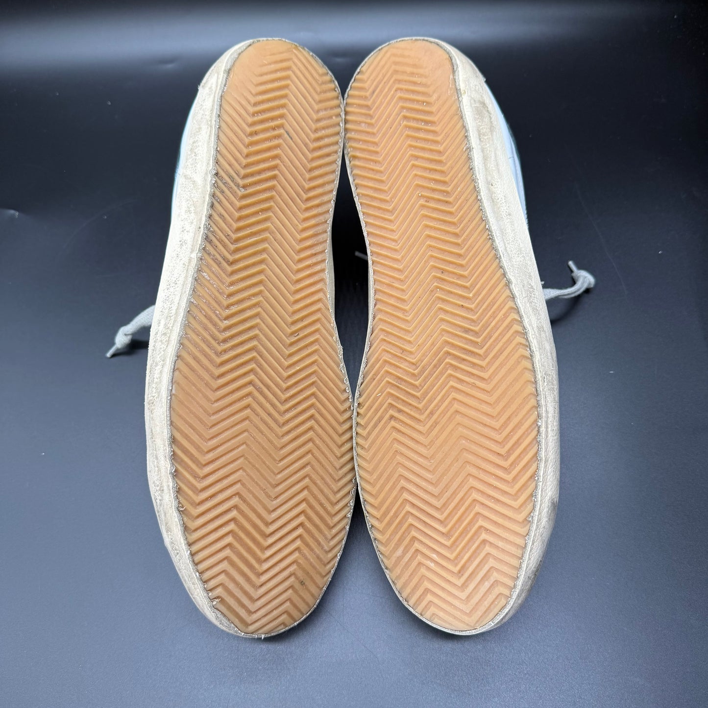 Golden Goose Superstar - Blanc Bleu Marine