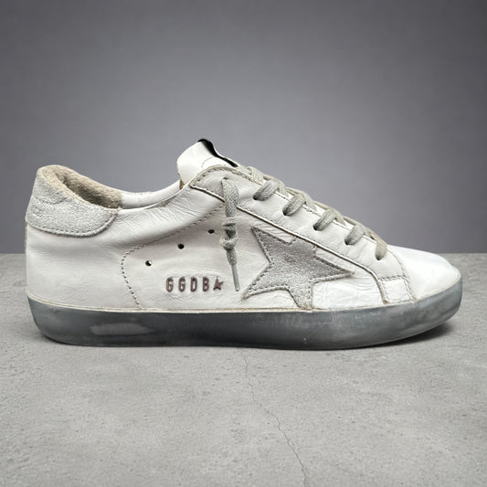 Golden Goose Superstar - Blanc Argent C1119