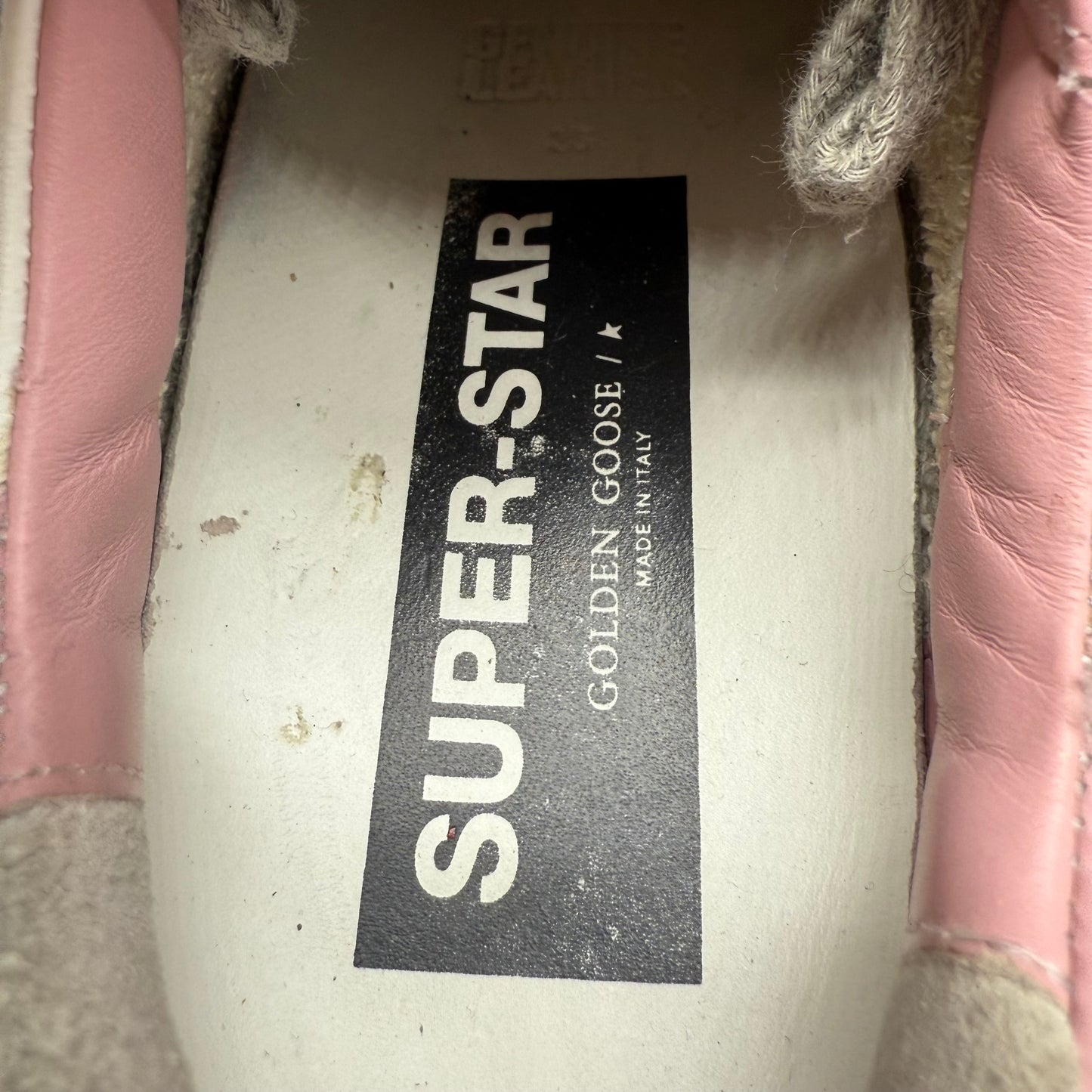 Golden Goose Superstar - Blanc Rose