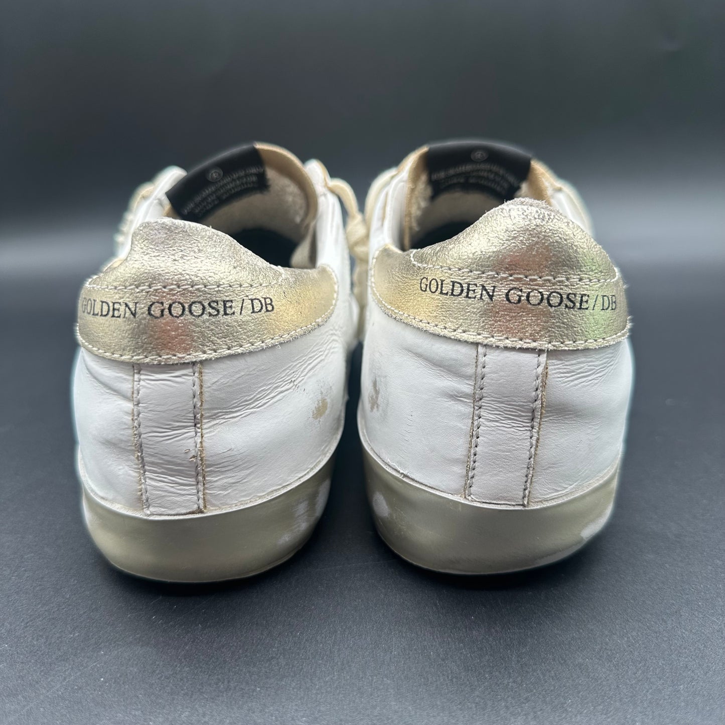 Golden Goose Superstar - Blanc Or C1202