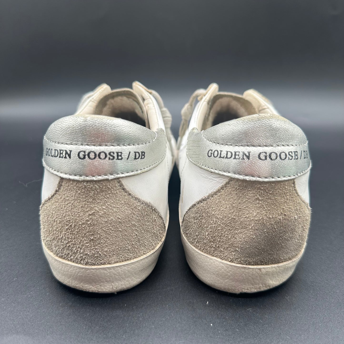 Golden Goose Superstar - Blanc Beige Argent C1232
