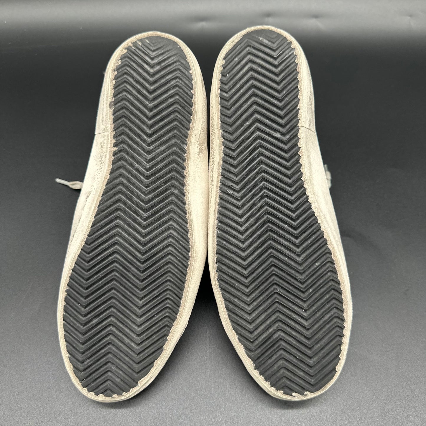 Golden Goose Superstar - Blanc Noir Paillettes C1141