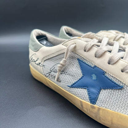 Golden Goose Superstar - Beige Vert Gris Bleu C1296