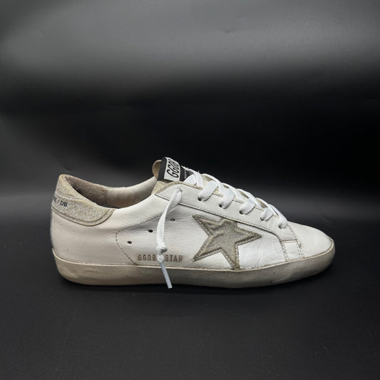 Golden Goose Superstar - Blanc/ Argent ▫️