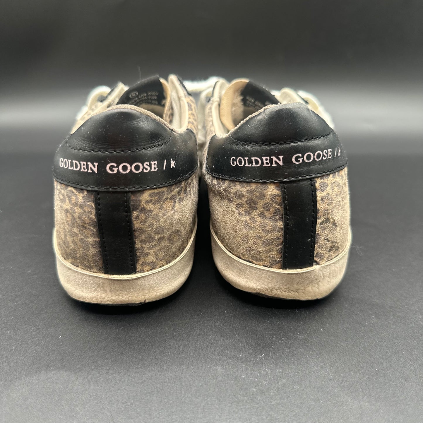 Golden Goose Superstar - Léopard Noir C1365