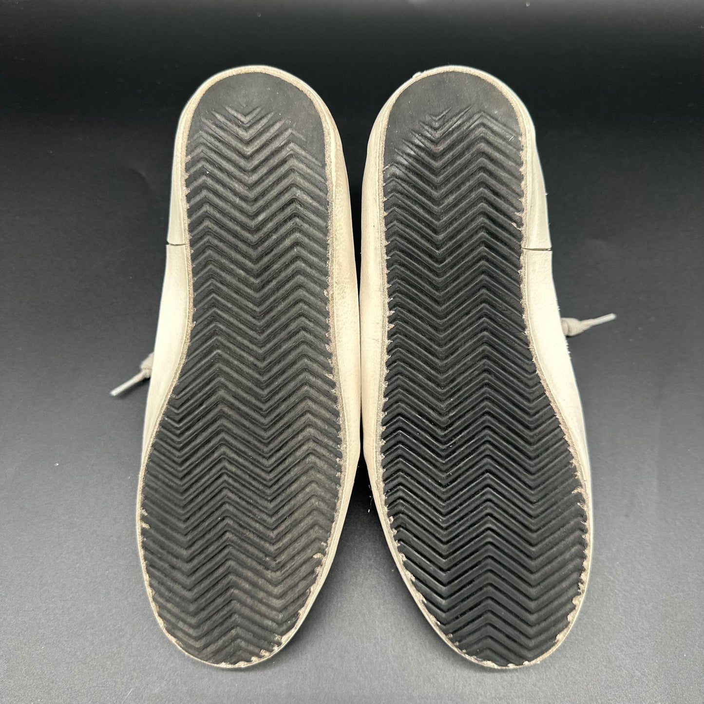 Golden Goose Superstar - Blanc Beige Argent C1255
