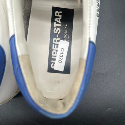 Golden Goose Superstar - Blanc Bleu Noir C1370