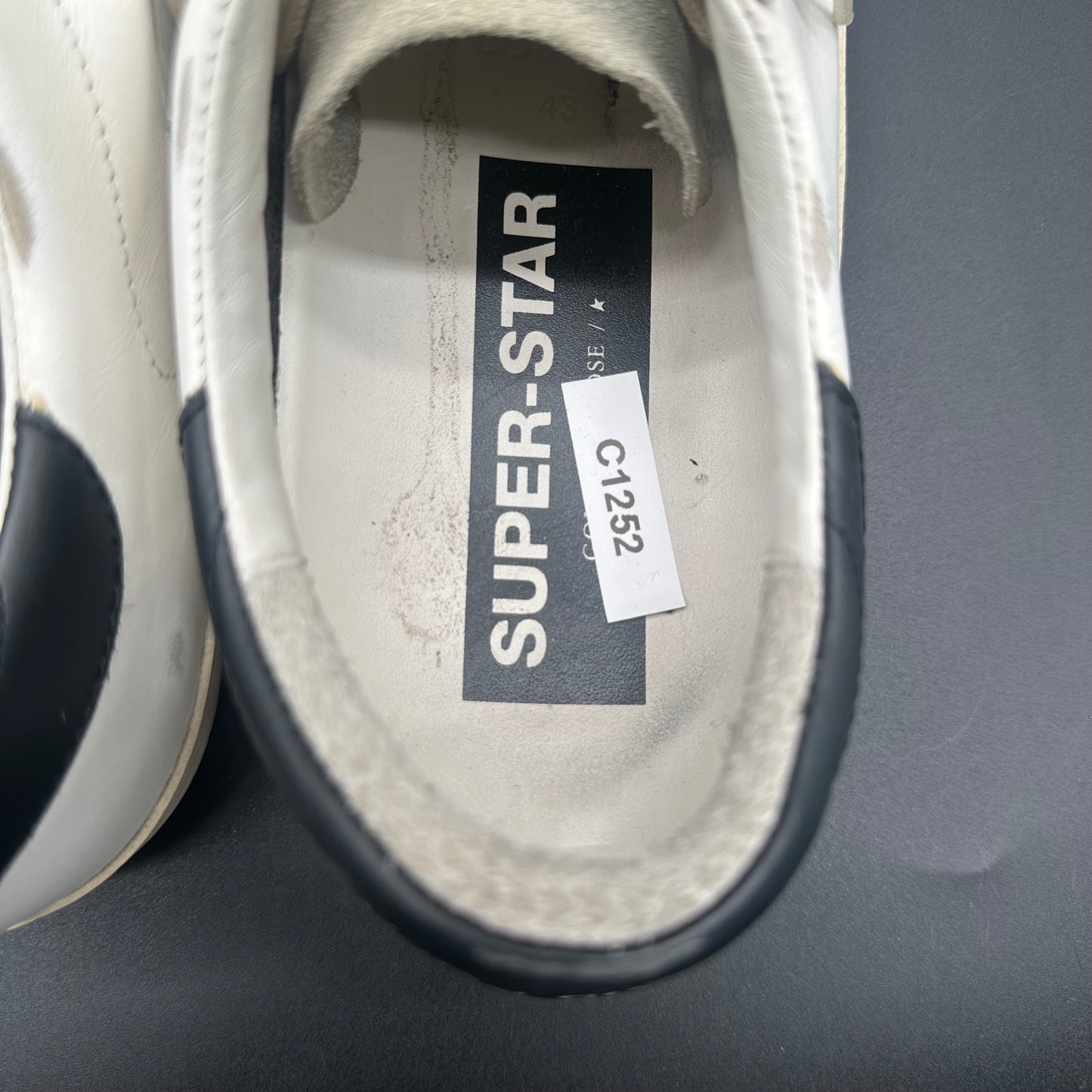 Golden Goose Superstar - Blanc Noir C1252