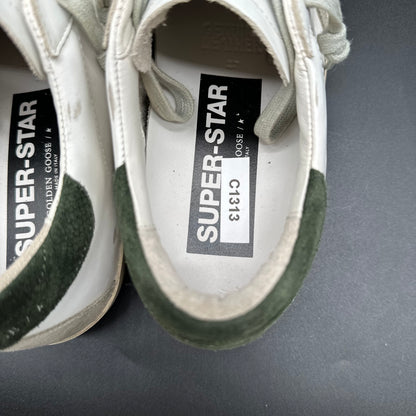 Golden Goose Superstar - Blanc Vert Beige C1313