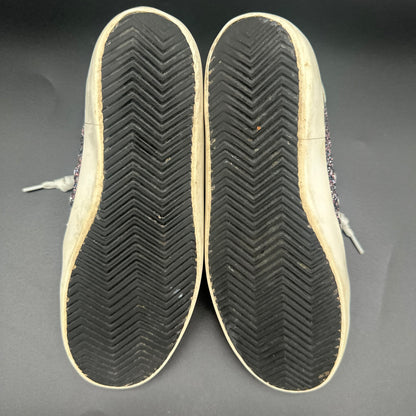 Golden Goose Superstar - Blanc Beige Paillettes K15