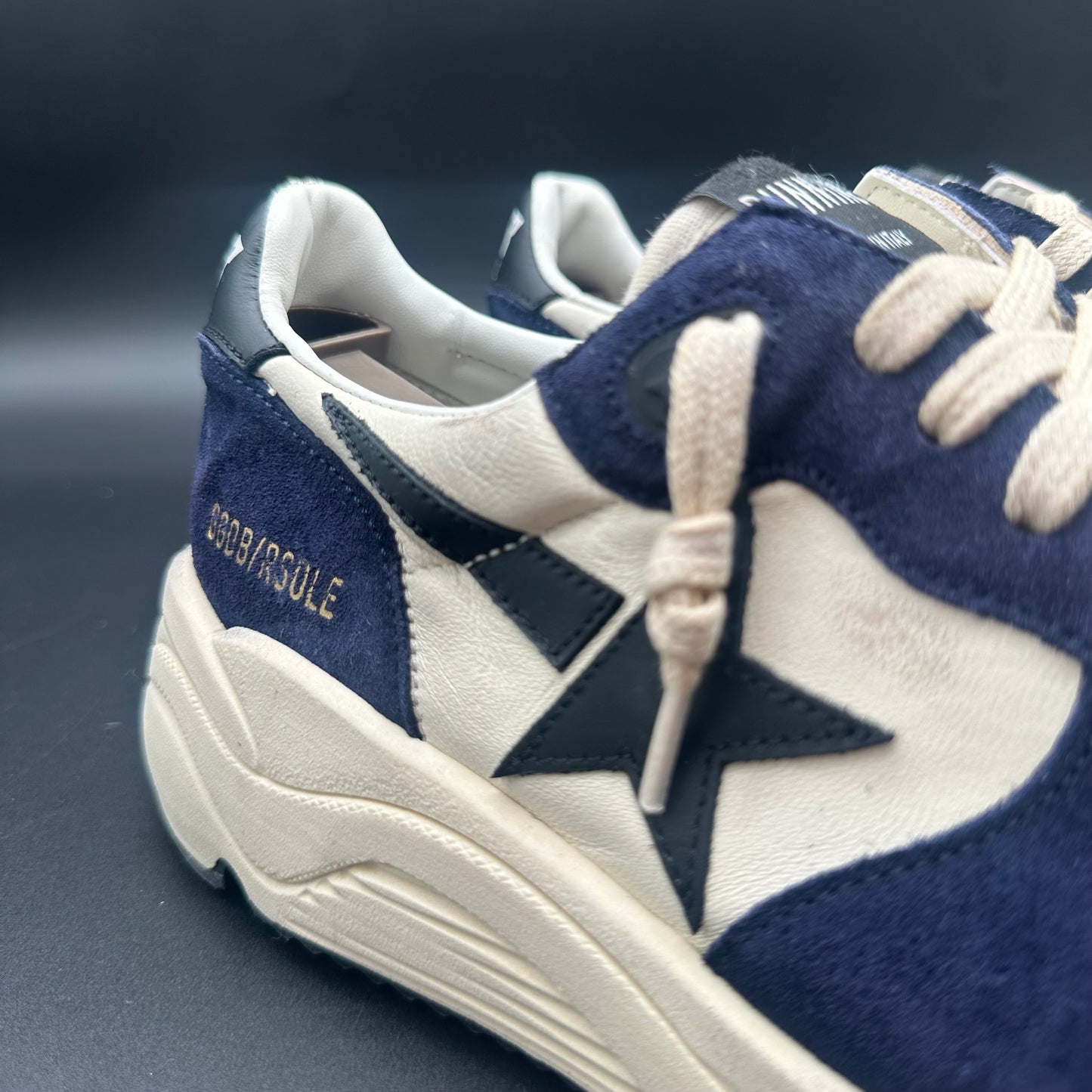 Golden Goose Running - Blanc Bleu C1392