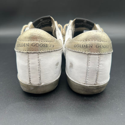 Golden Goose Superstar - Blanc Or J024