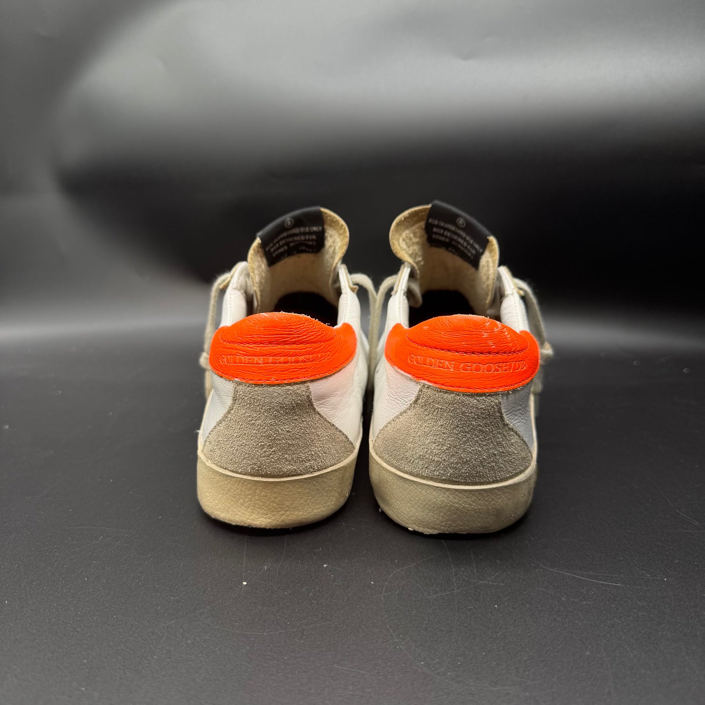 Golden Goose Superstar - Blanc/ Orange ▫️