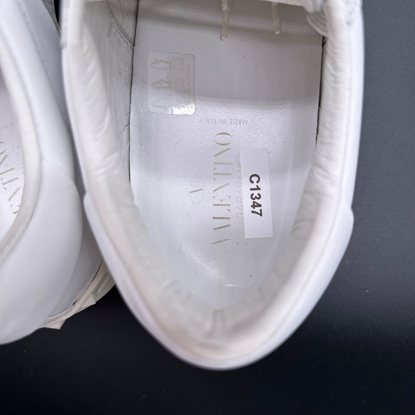 Valentino Open - Blanc Argent C1347