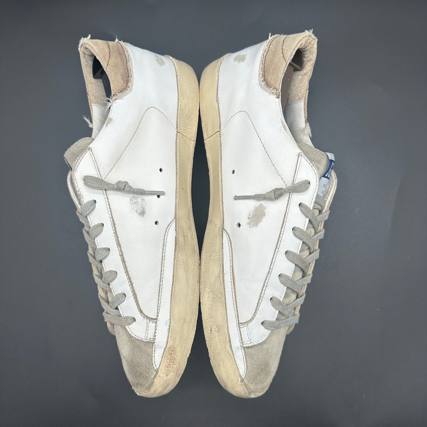 Golden Goose Superstar - Blanc Argent Beige C843