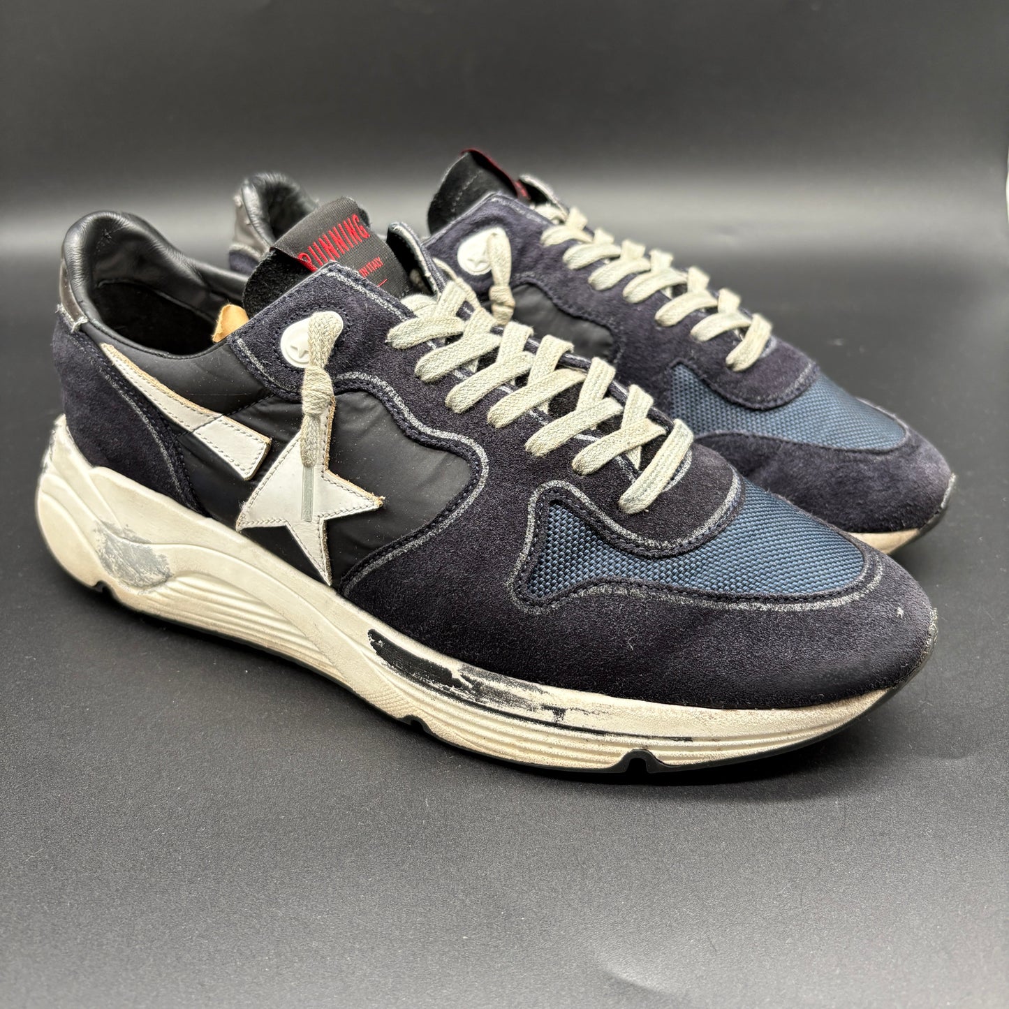 Golden Goose Running - Bleu Marine C1327