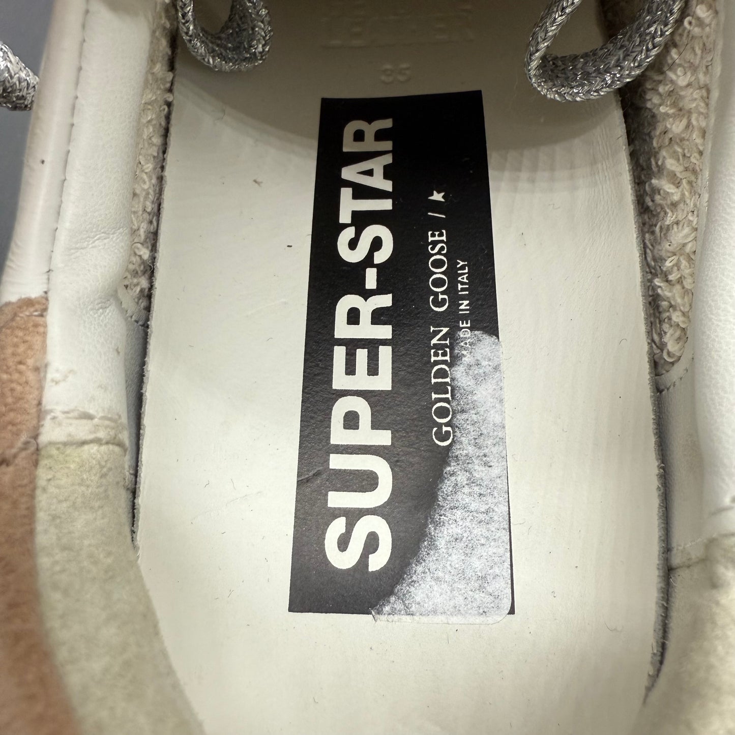 Golden Goose Superstar - Blanc Rose