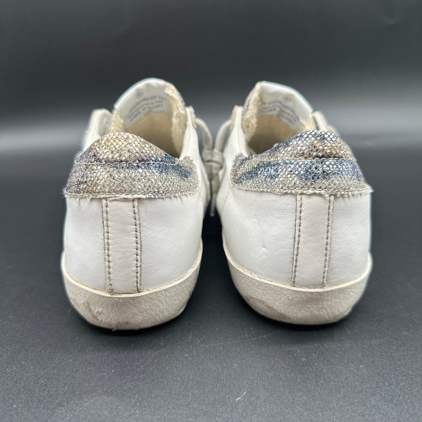 Golden Goose Superstar - Blanc Noir Paillettes C1141