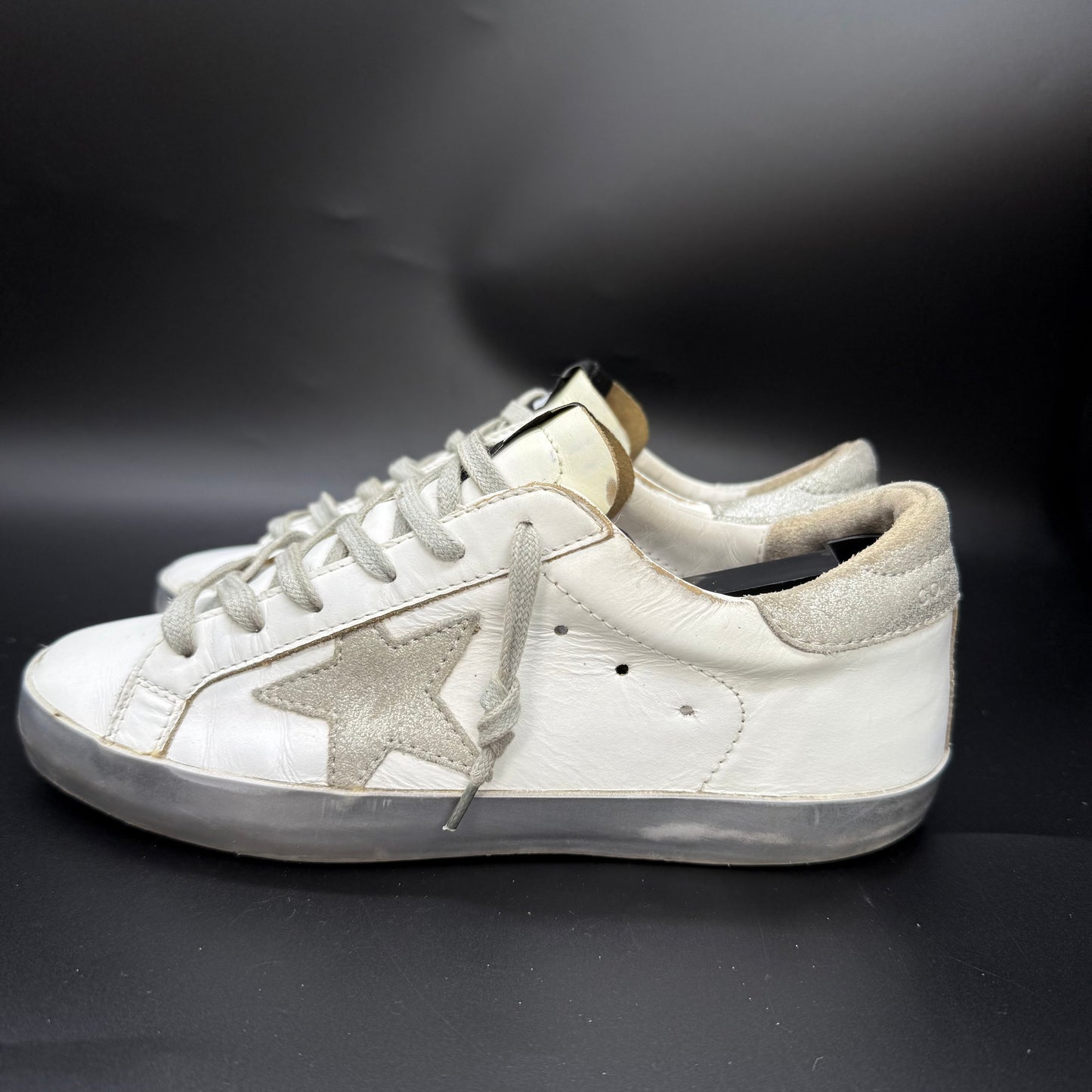 Golden Goose Superstar - Blanc/Argent ◾️