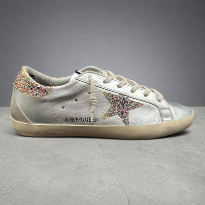 Golden Goose Superstar - Argent Paillettes K47