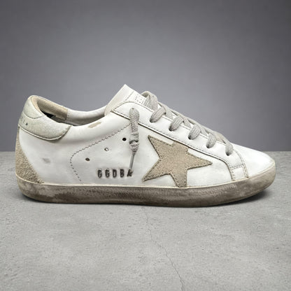 Golden Goose Superstar - Blanc Beige Or C1351