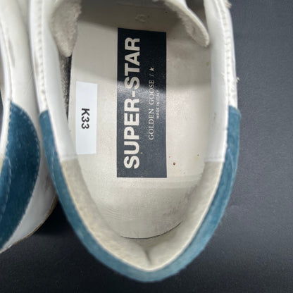 Golden Goose Superstar - Blanc Bleu K33
