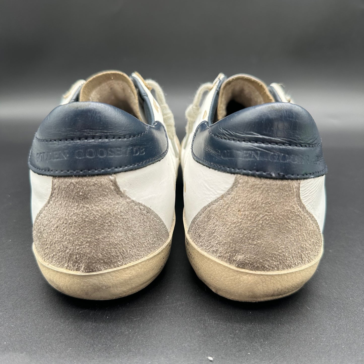 Golden Goose Superstar - Blanc Bleu Beige C1368