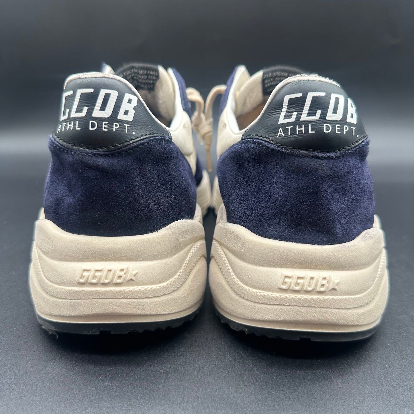 Golden Goose Running - Blanc Bleu C1392