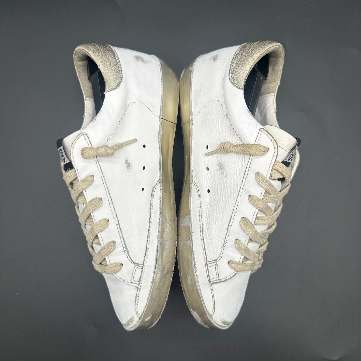 Golden Goose Superstar - Blanc Or J024