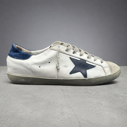 Golden Goose Superstar - Blanc Bleu C1228