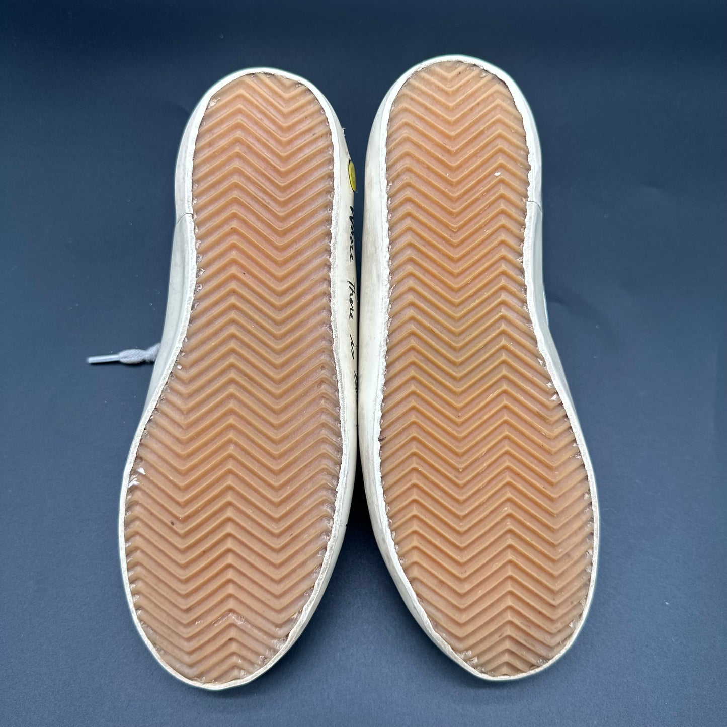 Golden Goose Superstar - Blanc Vert Paillettes C1183