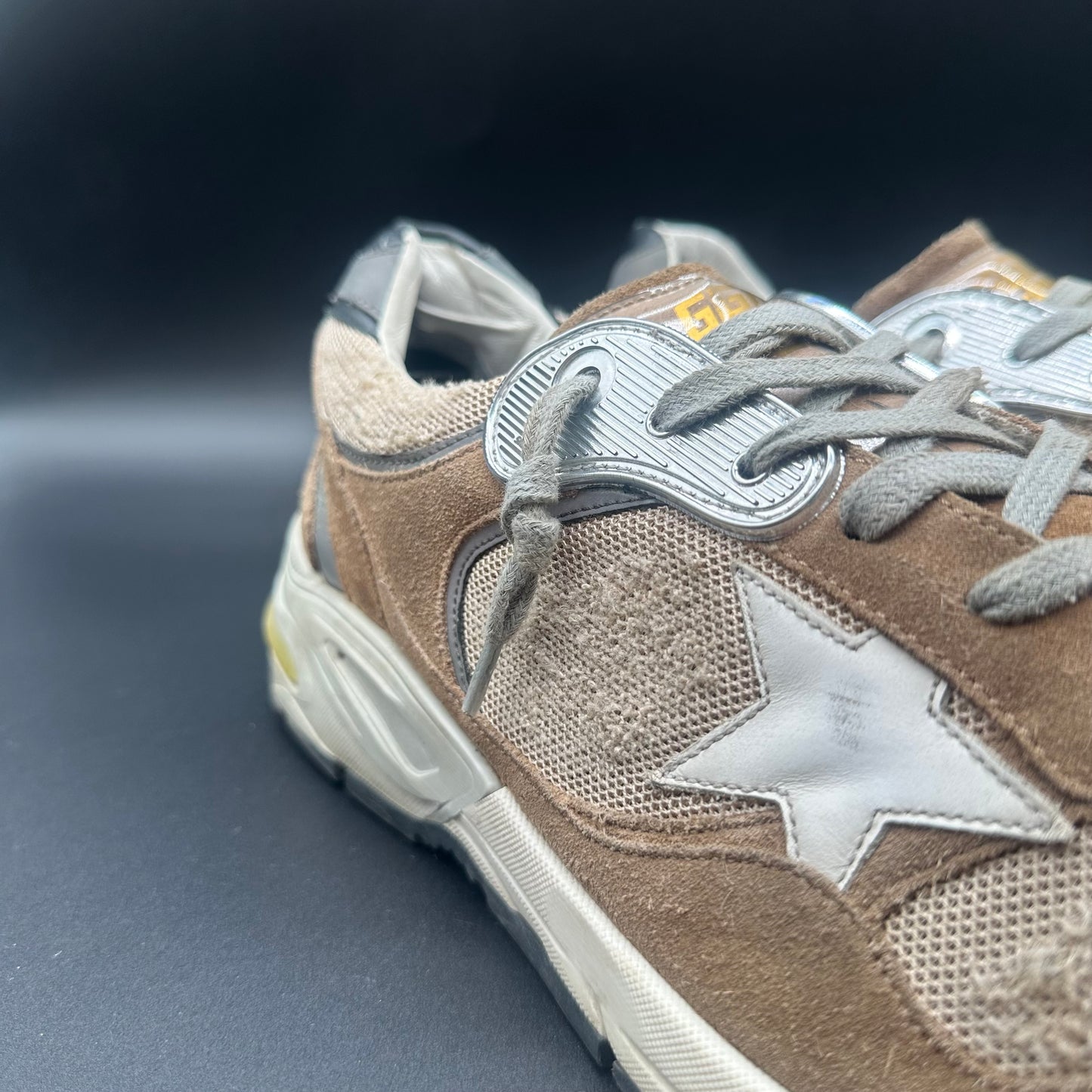 Golden Goose Dad-Star - Marron Gris K39