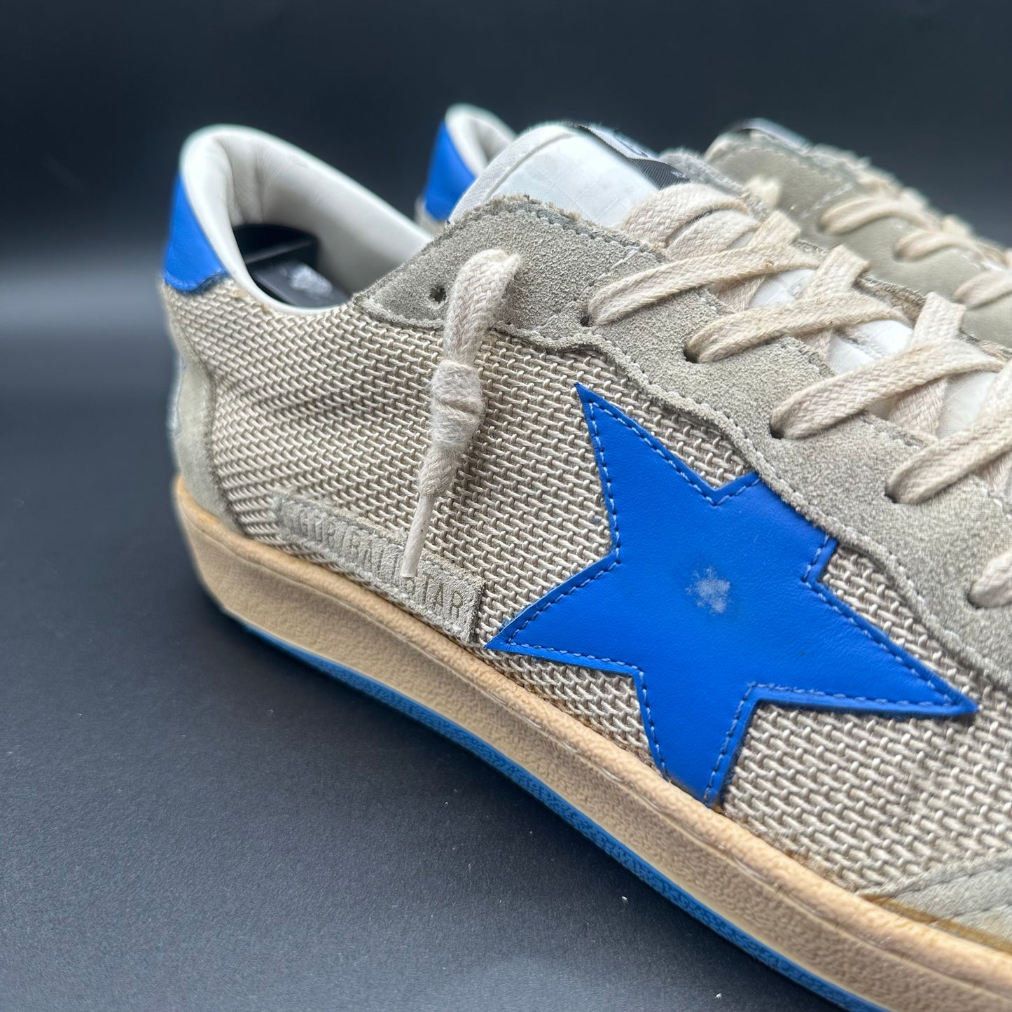 Golden Goose Ballstar - Beige Bleu C1272