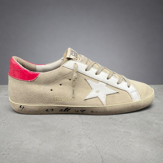 Golden Goose Superstar - Blanc Beige Fuschia C1336