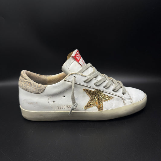 Golden Goose Superstar - Paillette Or Leopard