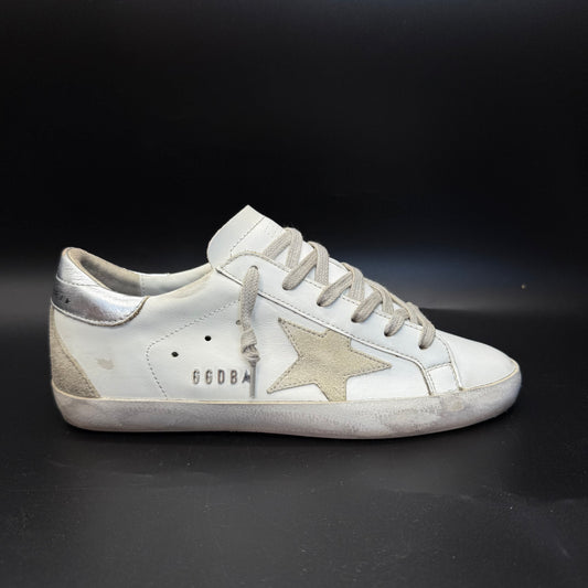 Golden Goose Superstar - Blanc/Argent ◼️