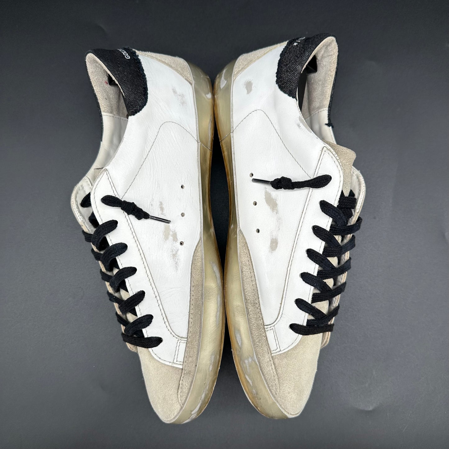 Golden Goose Superstar - Blanc Noir Marron C1312