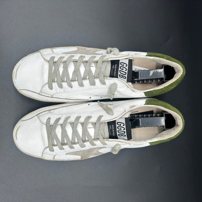 Golden Goose Superstar - Blanc Vert Beige C1281
