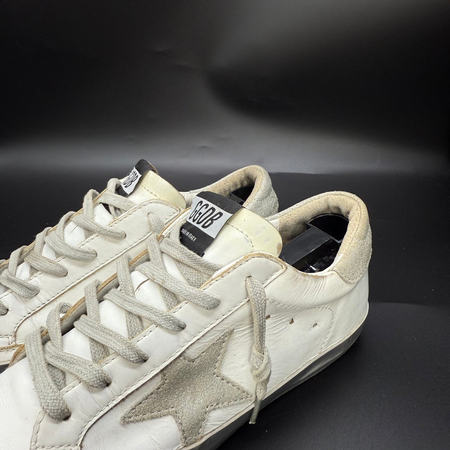Golden Goose Superstar - Blanc/Argent ◾️