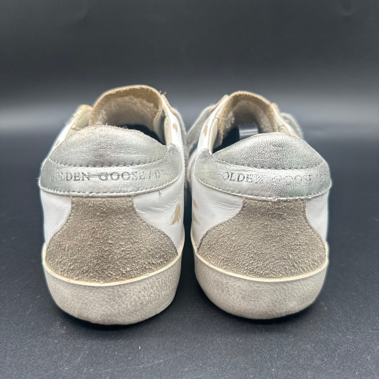 Golden Goose Superstar - Blanc Beige Argent C543
