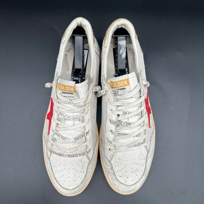 Golden Goose Ballstar - Blanc Beige Rouge C1319