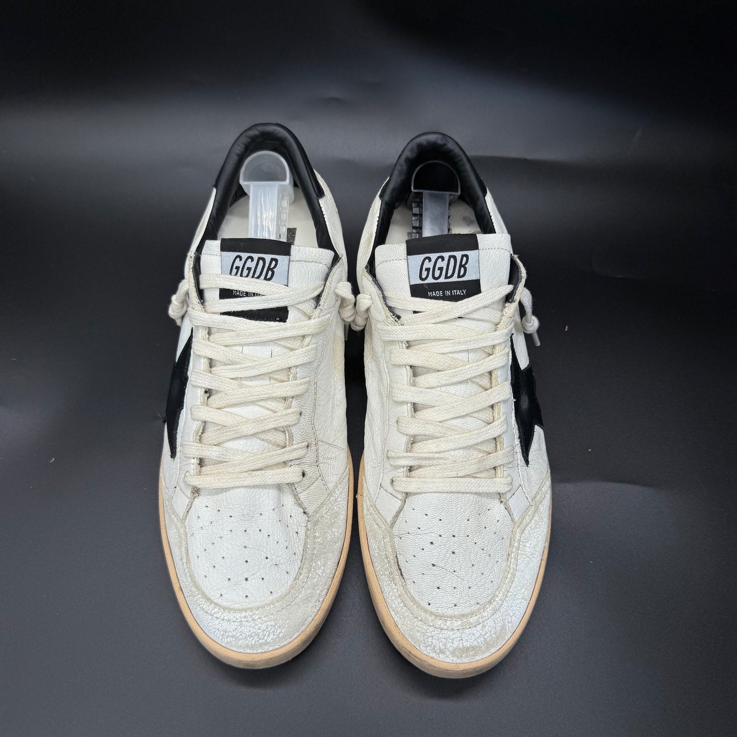 Golden Goose Ballstar - Blanc/Noir ◼️