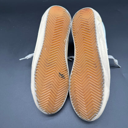Golden Goose Superstar - Blanc Bleu Marine C1088