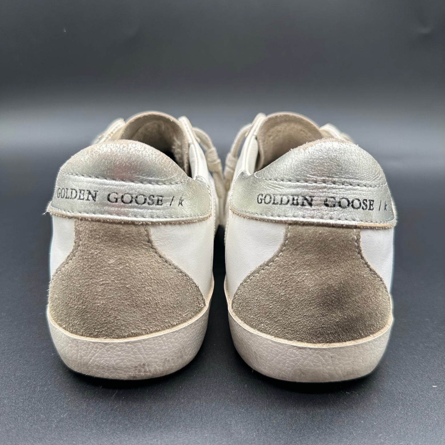 Golden Goose Superstar - Blanc Argent C985