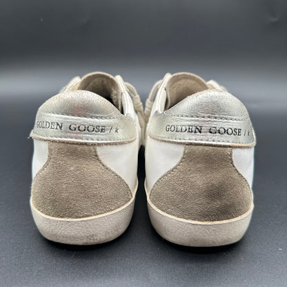 Golden Goose Superstar - Blanc Argent C985