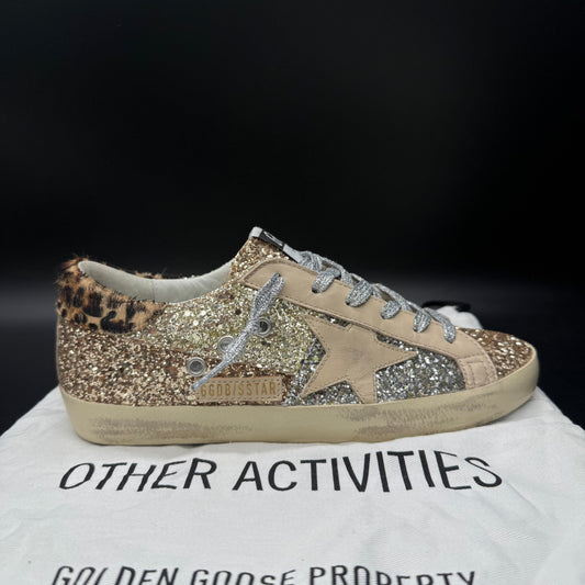 Golden Goose Superstar - Paillette Léopard