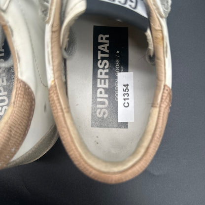 Golden Goose Superstar - Blanc Marron Beige C1354