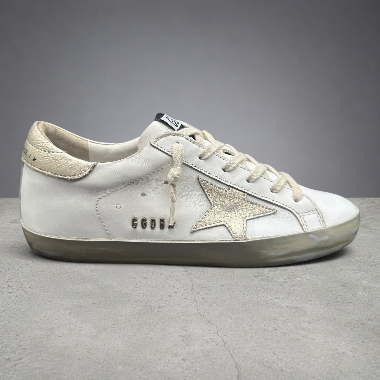 Golden Goose Superstar - Blanc Or C1397