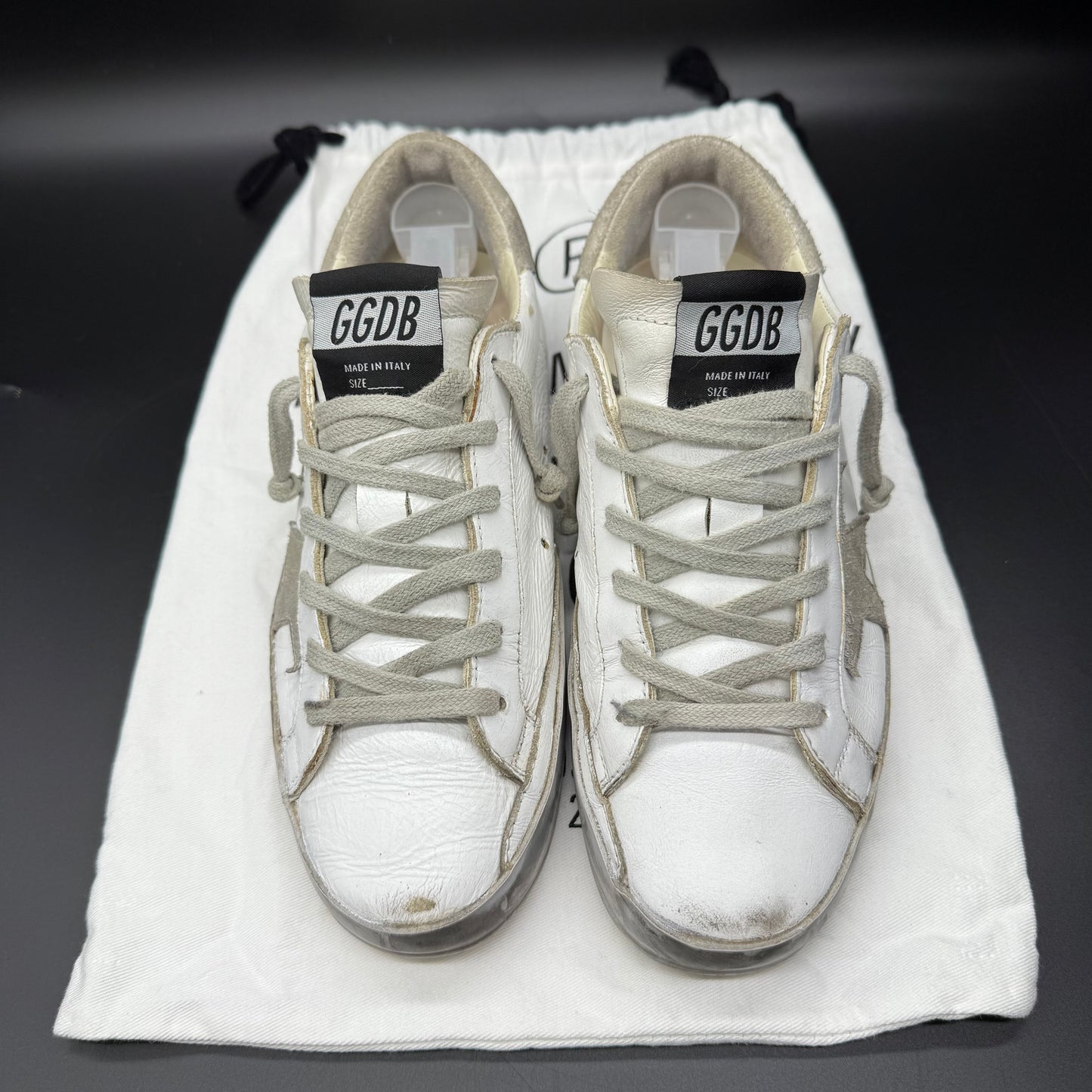 Golden Goose Superstar - Blanc Argenté