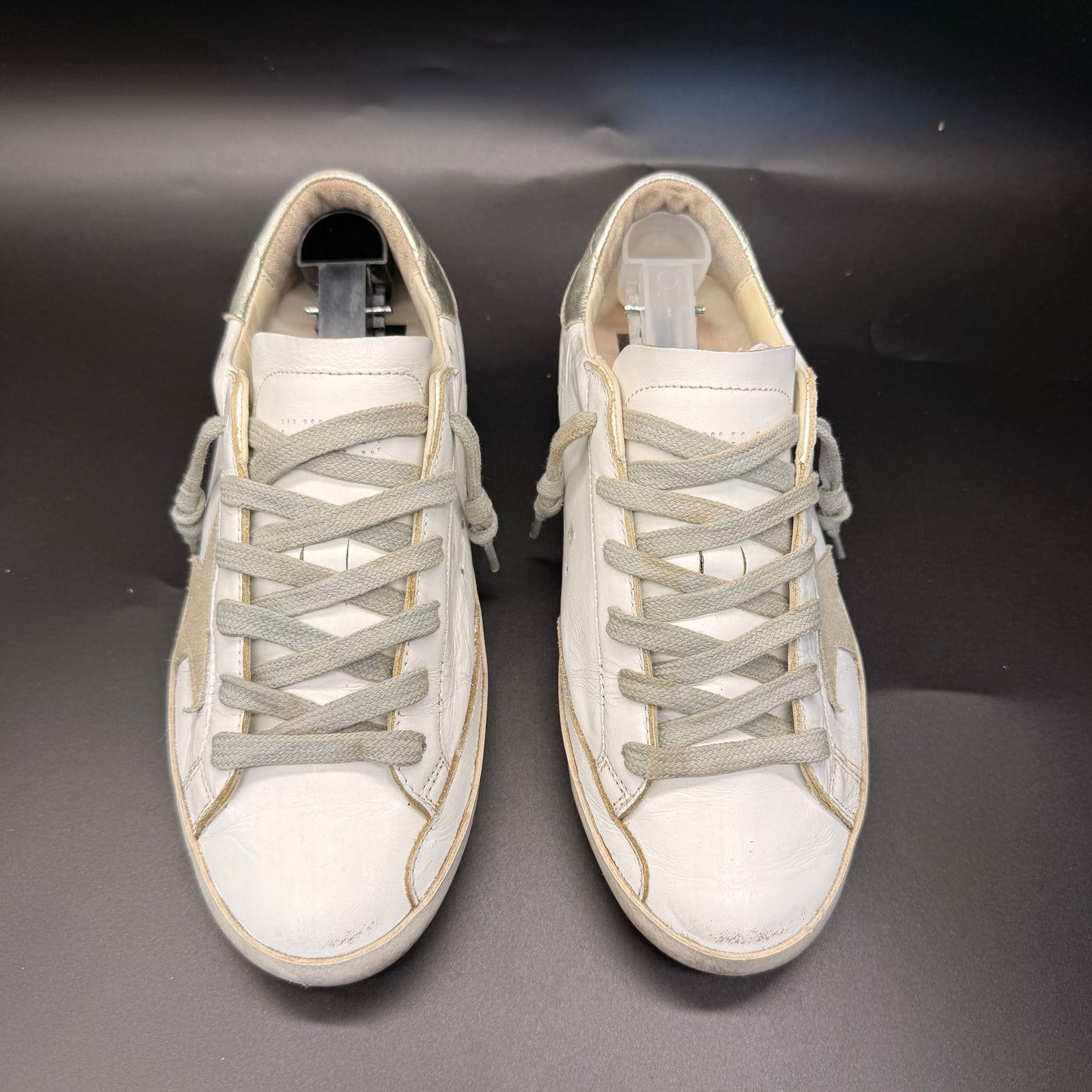 Golden Goose Superstar - Blanc/Argent ◾️